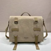 Prada Canvas Messenger Bag 2VD085-2 34×29×10cm #A67522