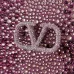 Valentino 1996 VSling Mini Crystal Handbag VLogo Magnetic Closure Crossbody Bag #A67483