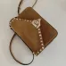 Valentino 2027 Rockstud Grainy Leather Shoulder Crossbody Bag #A67482