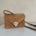 Valentino 2027 Rockstud Grainy Leather Shoulder Crossbody Bag #A67482