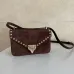 Valentino 2027 Rockstud Grainy Leather Shoulder Crossbody Bag #A67482