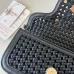 Valentino 6609 VLogo Woven Leather Shoulder Bag Detachable Chain Strap #A67481