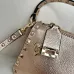 Valentino Garavani Rockstud Metallic Leather Crossbody Bag 19×13×7cm #B65018