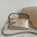 Valentino Garavani Rockstud Metallic Leather Crossbody Bag 19×13×7cm #B65018