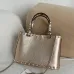 Valentino Garavani Rockstud Metallic Leather Tote Bag 23×15.5×6cm #B65019