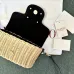 Valentino Loco VLOGO Flap Straw Shoulder Bag size:21×10×6cm #B53846