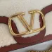 Valentino MINI LOC Shearling & Leather Crossbody Bag 20×11×5cm #B65020