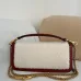 Valentino MINI LOC Shearling & Leather Crossbody Bag 20×11×5cm #B65020