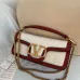 Valentino MINI LOC Shearling & Leather Crossbody Bag 20×11×5cm #B65020