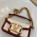 Valentino MINI LOC Shearling & Leather Crossbody Bag 20×11×5cm #B65020