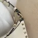 Valentino Rockstud Grainy Leather Mini Hobo Shoulder Bag 20×12×4cm #B65021