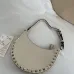 Valentino Rockstud Grainy Leather Mini Hobo Shoulder Bag 20×12×4cm #B65021