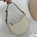 Valentino Rockstud Grainy Leather Mini Hobo Shoulder Bag 20×12×4cm #B65021