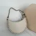 Valentino Rockstud Grainy Leather Mini Hobo Shoulder Bag 20×12×4cm #B65021