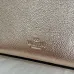 Valentino Rockstud Metallic Leather Envelope Crossbody Bag 22.5×5×16cm #B65022