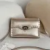 Valentino Rockstud Metallic Leather Envelope Crossbody Bag 22.5×5×16cm #B65022