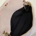 SAINT LAURENT Cassandra Envelope Clutch – Beige Suede Leather with Gold YSL Logo #B58755