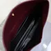 SAINT LAURENT Cassandra Envelope Clutch – Burgundy Smooth Leather with Gold YSL Logo (Detachable Chain Strap) #B58776