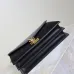 SAINT LAURENT Cassandra Envelope Crossbody Bag Set – Tan Leather-Suede & Black Velvet with Gold YSL Logo (Detachable Chain Strap) #B58765