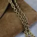 SAINT LAURENT Cassandre Envelope Chain Pouch – Camel Suede Leather with Gold YSL Logo #B58753