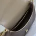 SAINT LAURENT Kaia Small Saddle Bag Set – Brown Croc-Embossed & Black Smooth Leather with Gold YSL Logo #B58757
