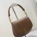 SAINT LAURENT Kaia Small Saddle Bag Set – Brown Croc-Embossed & Black Smooth Leather with Gold YSL Logo #B58757