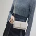SAINT LAURENT Kaia Small Saddle Bag Set – Brown Croc-Embossed & Black Smooth Leather with Gold YSL Logo #B58758