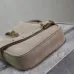 SAINT LAURENT Le 5 à 7 Small Bucket Bag – Taupe Suede Leather with Gold YSL Logo (Adjustable Crossbody Strap) #B58759