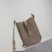 SAINT LAURENT Le 5 à 7 Small Bucket Bag – Taupe Suede Leather with Gold YSL Logo (Adjustable Crossbody Strap) #B58759