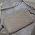 SAINT LAURENT Le 5 à 7 Small Bucket Bag – Taupe Suede Leather with Gold YSL Logo (Adjustable Crossbody Strap) #B58760