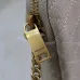 SAINT LAURENT Le 5 à 7 Small Bucket Bag – Taupe Suede Leather with Gold YSL Logo (Adjustable Crossbody Strap) #B58760