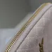 SAINT LAURENT Le 5 à 7 Small Bucket Bag – Taupe Suede Leather with Gold YSL Logo (Adjustable Crossbody Strap) #B58760