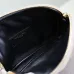 SAINT LAURENT Le 5 à 7 Small Bucket Bag – Taupe Suede Leather with Gold YSL Logo (Adjustable Crossbody Strap) #B58760