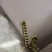 SAINT LAURENT Loulou Medium Shoulder Bag – Light Beige Suede with Chevron Quilt & Tone-On-Tone YSL Logo (Convertible Chain Strap) #B58768