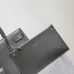 SAINT LAURENT Sac de Jour Small Tote Bag – Dark Gray Smooth Leather with Signature Hardware (Top Handles & Crossbody Strap) #B58770