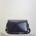 SAINT LAURENT Solferino Small Shoulder Bag – Black Croc-Embossed Patent Leather with Gold YSL Cassandre Closure  #B58751