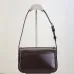SAINT LAURENT Solferino Small Shoulder Bag – Deep Burgundy Box Leather with Iconic YSL Cassandre Closure  #B58750