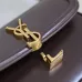 SAINT LAURENT Solferino Small Shoulder Bag – Deep Burgundy Box Leather with Iconic YSL Cassandre Closure  #B58750
