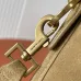 Saint Laurent 749036 Le 5A7 Mini Bucket Bag Suede Leather Gold Hardware 20cm #A67476