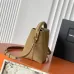 Saint Laurent 749036 Le 5A7 Mini Bucket Bag Suede Leather Gold Hardware 20cm #A67476