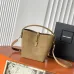 Saint Laurent 749036 Le 5A7 Mini Bucket Bag Suede Leather Gold Hardware 20cm #A67476