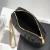 Saint Laurent 779649 Le Cassandre Matelassé Carré Vanity Bag Lambskin Gold Chain 18.5cm #A67475