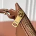 Saint Laurent 817602 Raffia Tote Bag Brown Leather Trim Woven Straw Shopper 38cm #A67474
