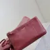 Saint Laurent 833948 Jamie 4.3 Large POCHON Bucket Bag - Burgundy Lambskin with Chain Strap #B59503