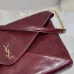 Saint Laurent Envelope Chain Clutch (841702) - Convertible Strap, Soft Leather, 35×22×3cm #B59981