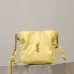 Saint Laurent Jamie Mini Crossbody Bag (859174) - Lambskin Leather, Drawstring Closure, 14.5×15.5×8cm #B59979