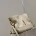 Saint Laurent Jamie Mini Crossbody Bag (859174) - Lambskin Leather, Drawstring Closure, 14.5×15.5×8cm #B59979