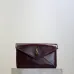 Saint Laurent LE Envelope Clutch (769307) - Red Date Gold, Soft Sheepskin, 29.5×18×4.5cm #B59985