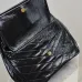 Saint Laurent Niki Crinkled Leather Tote (862295) - Logo Detail, Adjustable Strap, 25×30×8-12cm #B59978