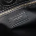Saint Laurent Niki Crinkled Leather Tote (862295) - Logo Detail, Adjustable Strap, 25×30×8-12cm #B59978